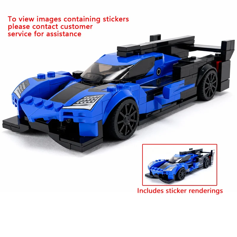 Speed Racing Car Model MOC Building Bricks ARX-06 WEC IMSA Le Mans Modular Technology Children Holiday Gifts Assemble Toys Suit
Speed Racing Car Model MOC Building Bricks ARX-06 WEC IMSA Le Mans Modular Technology Children Holiday Gifts Assemble Toys Suit