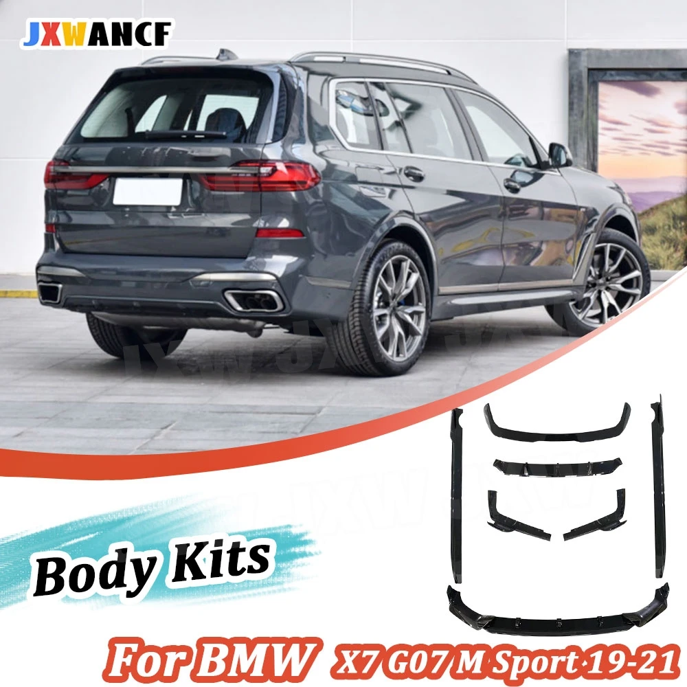 JXWANCF глянцевый черный передний спойлер, задний диффузор, боковая юбка для BMW X7 G07 M Sport 2019-2021, автомобильный ABS, углеродное волокно
JXWANCF глянцевый черный передний спойлер, задний диффузор, боковая юбка для BMW X7 G07 M Sport 2019-2021, автомобильный ABS, углеродное волокно