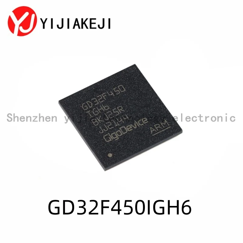 Brand new, original GD32F450IGH6 BGA-176 ARM 32-bit microcontroller - MCU chip
Brand new, original GD32F450IGH6 BGA-176 ARM 32-bit microcontroller - MCU chip