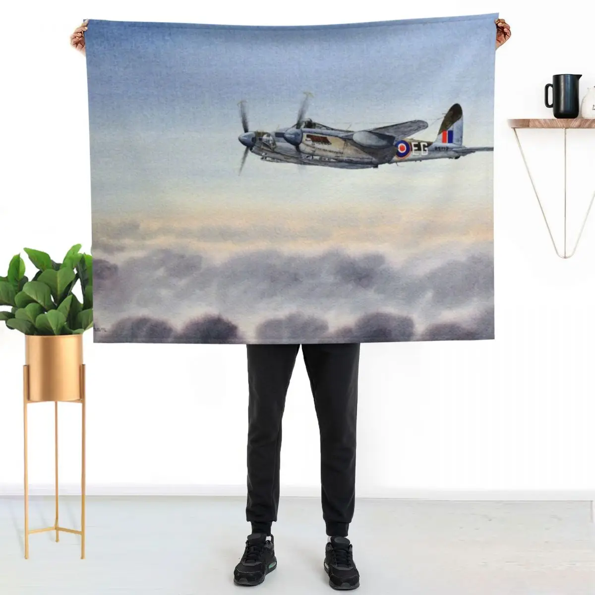 Mosquito Aircraft Throw Blanket Breathable Lightweight Blanket for Adults Kids
Mosquito Aircraft Throw Blanket Breathable Lightweight Blanket for Adults Kids