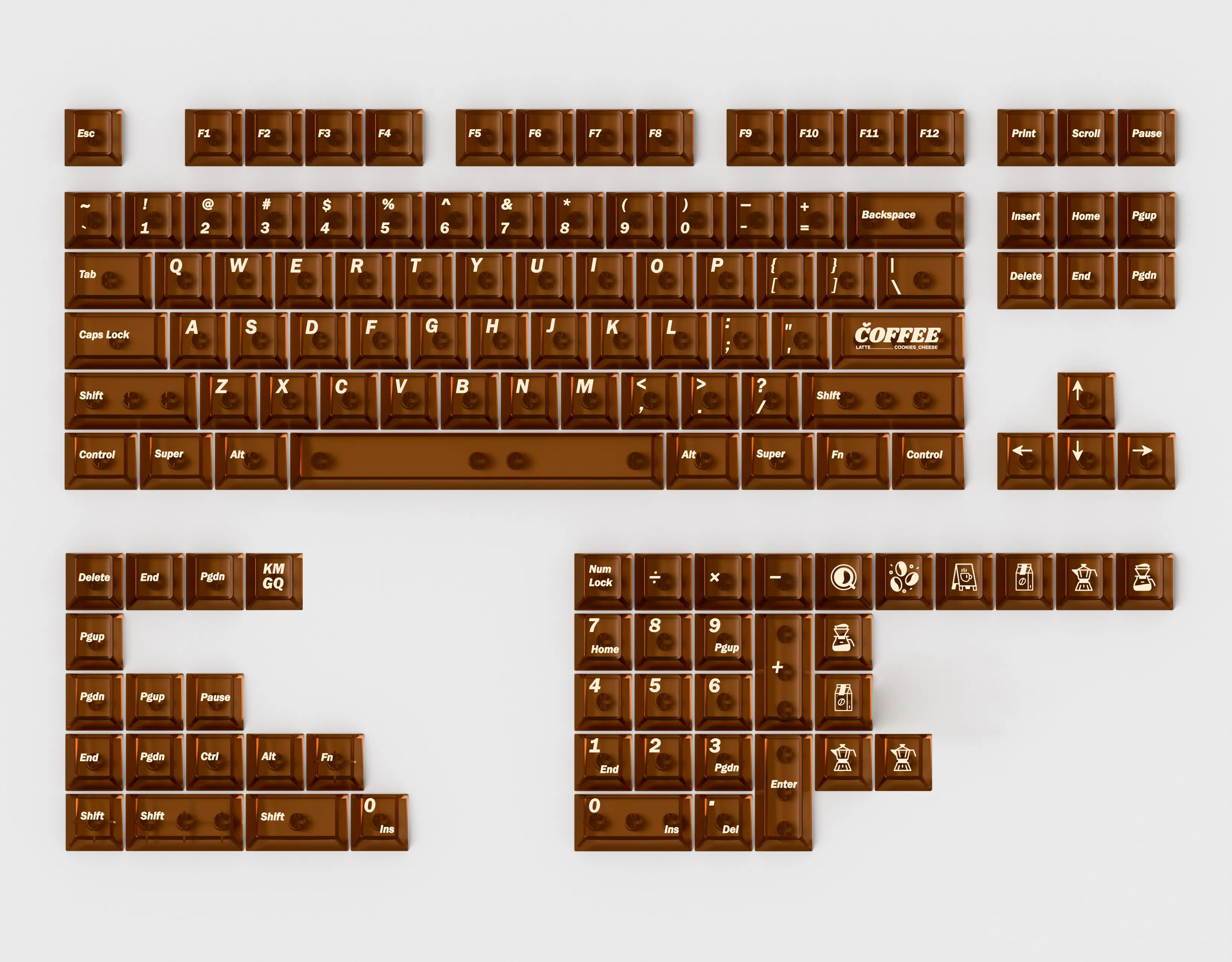 MAIMOOO Keycaps PC Transparent Brown Coffee Amber Customized Cherry Semi Transparent Brown For Aula Ajazz Game Backlit Keycaps
MAIMOOO Keycaps PC Transparent Brown Coffee Amber Customized Cherry Semi Transparent Brown For Aula Ajazz Game Backlit Keycaps