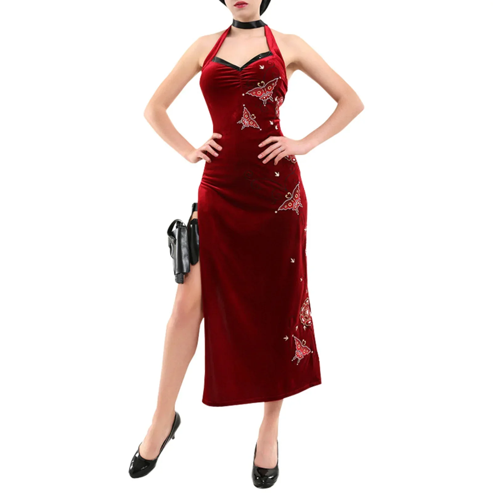 2026Women Cosplay Dress Uniform Halloween Christmas Women Red Lace Cheongsam Lingerie Suit Cosplay Costume
2026Women Cosplay Dress Uniform Halloween Christmas Women Red Lace Cheongsam Lingerie Suit Cosplay Costume