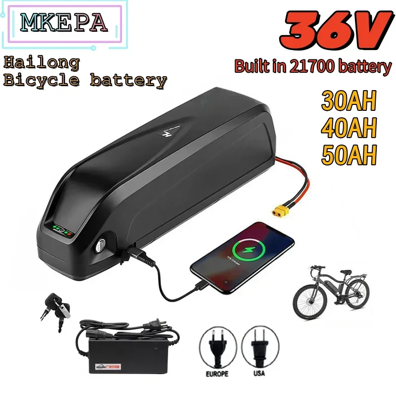 Hailong Bicycle 36V 30AH/50AH Hailong Battery Pack Polyester DP-9 with , Motor 500W1000W BMS Built in 21700 Power Battery
Hailong Bicycle 36V 30AH/50AH Hailong Battery Pack Polyester DP-9 with , Motor 500W1000W BMS Built in 21700 Power Battery