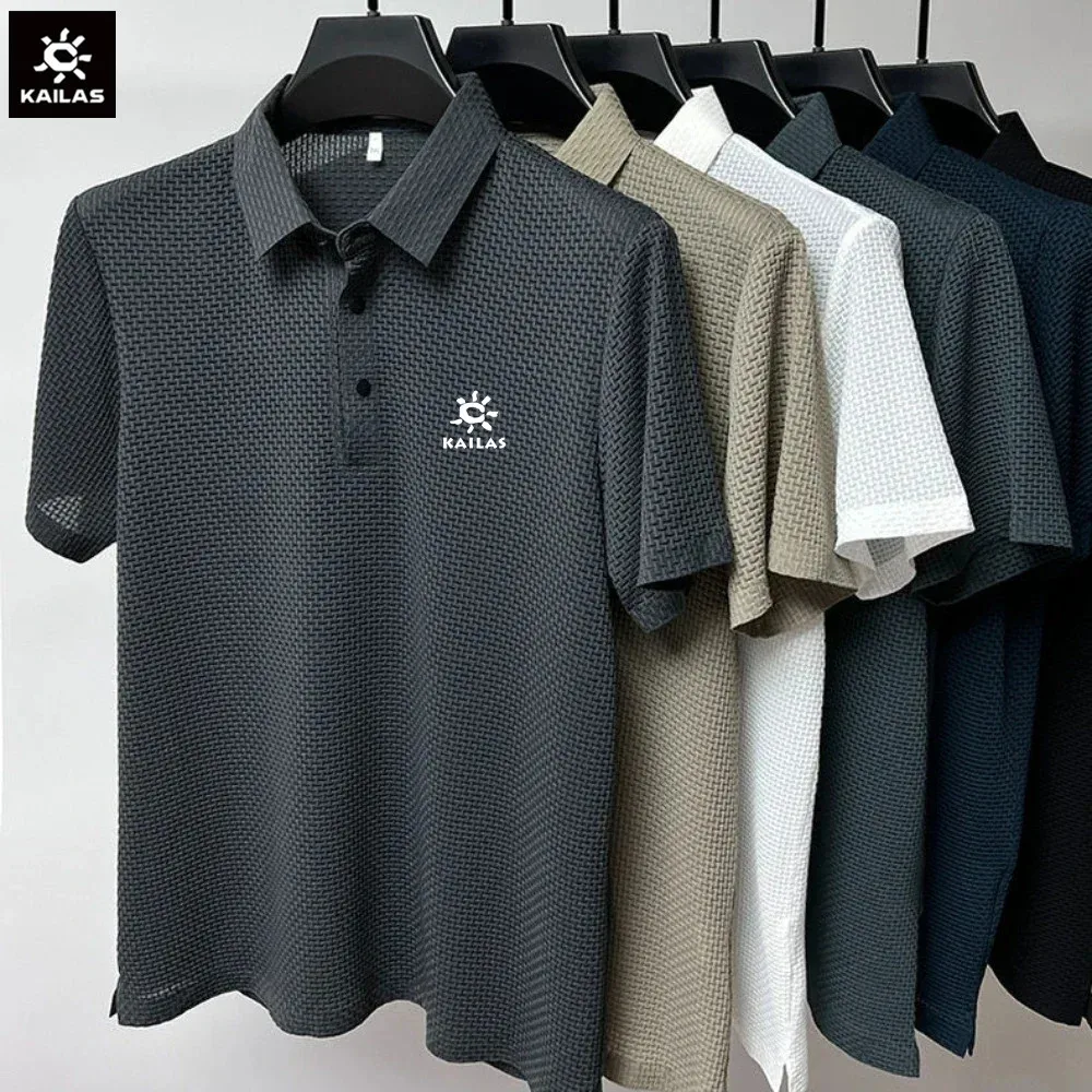 KAILAS Men's and women's Summer polo shirts Fashion, Golf, tennis, casual, British, breathable, pure cotton polo shirts
KAILAS Men's and women's Summer polo shirts Fashion, Golf, tennis, casual, British, breathable, pure cotton polo shirts