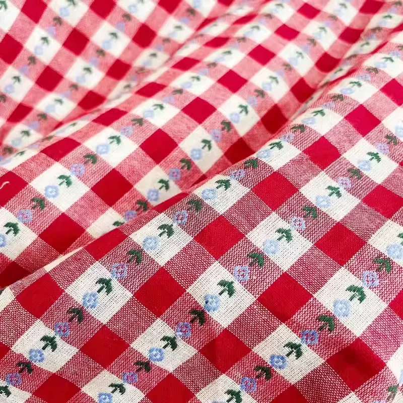 checkered pure cotton fabric for handmade DIY clothes, tablecloths, coasters, clothing fabrics
checkered pure cotton fabric for handmade DIY clothes, tablecloths, coasters, clothing fabrics