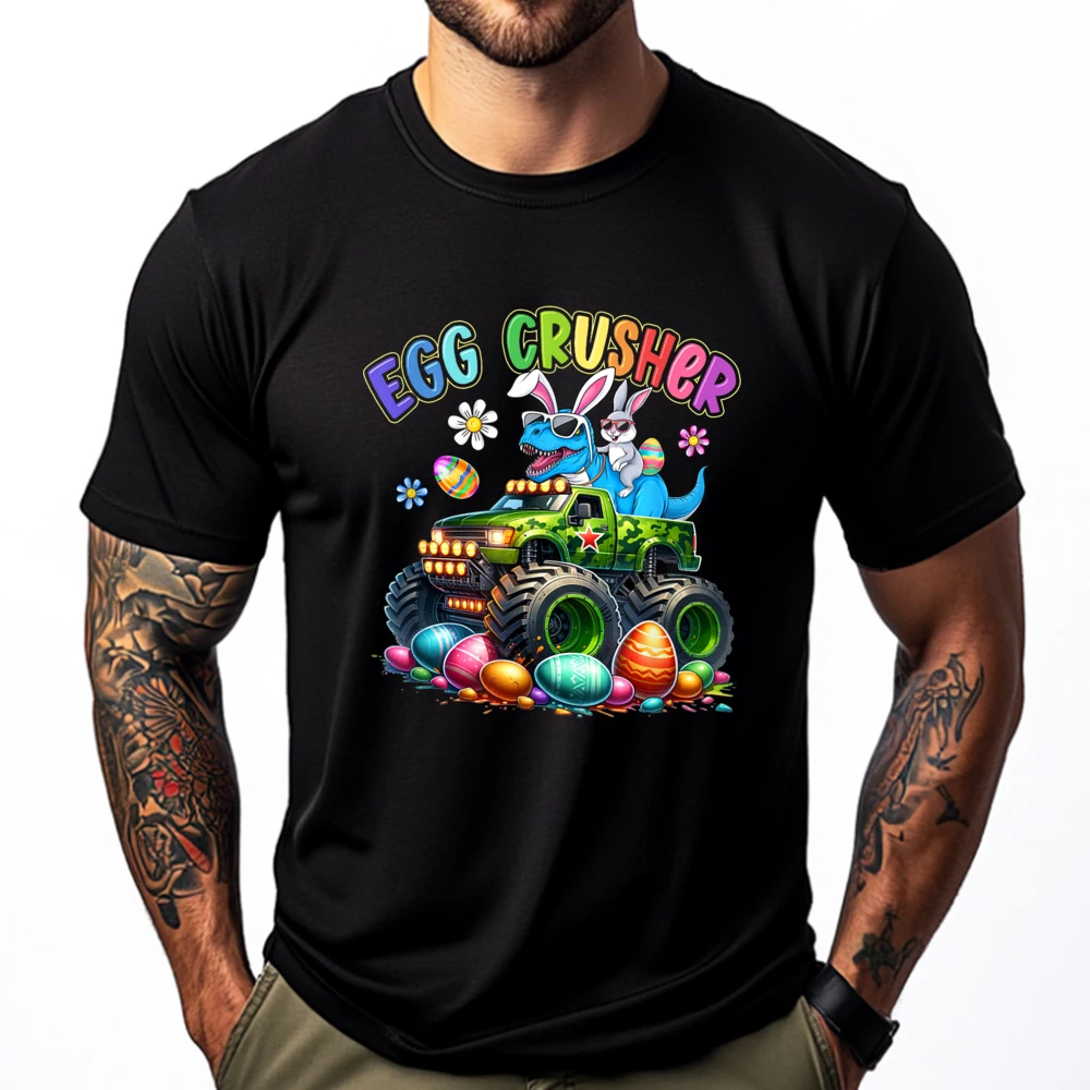 Egg Crusher Monster Truck Easter Day T Rex Bunny Rabbit Clothing Cotton Comfort Streetwear Men Tshirts New Years Eve
Egg Crusher Monster Truck Easter Day T Rex Bunny Rabbit Clothing Cotton Comfort Streetwear Men Tshirts New Years Eve