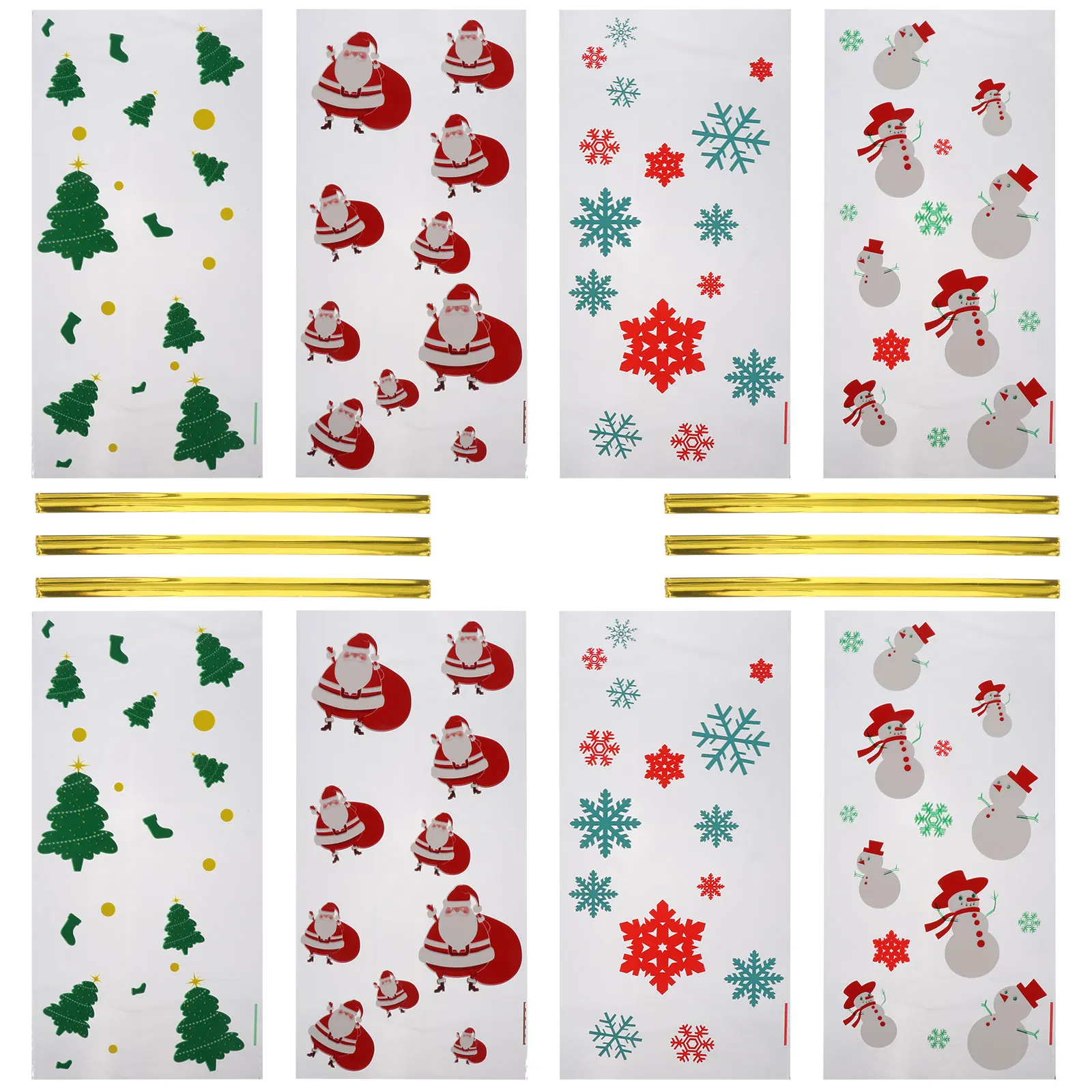 200pc y y Storage Bags Durable Treat Christmas Cookie Treat Bag With Tie Christmas C y Bag Multi purpose
200pc y y Storage Bags Durable Treat Christmas Cookie Treat Bag With Tie Christmas C y Bag Multi purpose