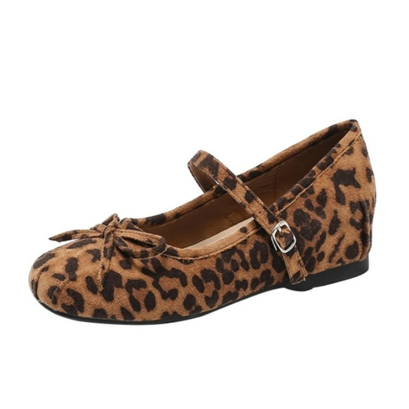 Alice Leather Version Leopard Print Single Shoes Knot High Heels French Style Spring Ladies Fashion
Alice Leather Version Leopard Print Single Shoes Knot High Heels French Style Spring Ladies Fashion