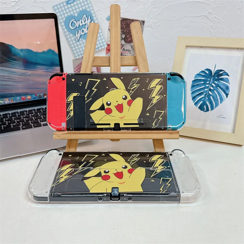 Cute Lightning Pikachu Hard PC Protective Cover Suitable for Nintendo Switch NS/Oled Controller Protective Back Cover
Cute Lightning Pikachu Hard PC Protective Cover Suitable for Nintendo Switch NS/Oled Controller Protective Back Cover