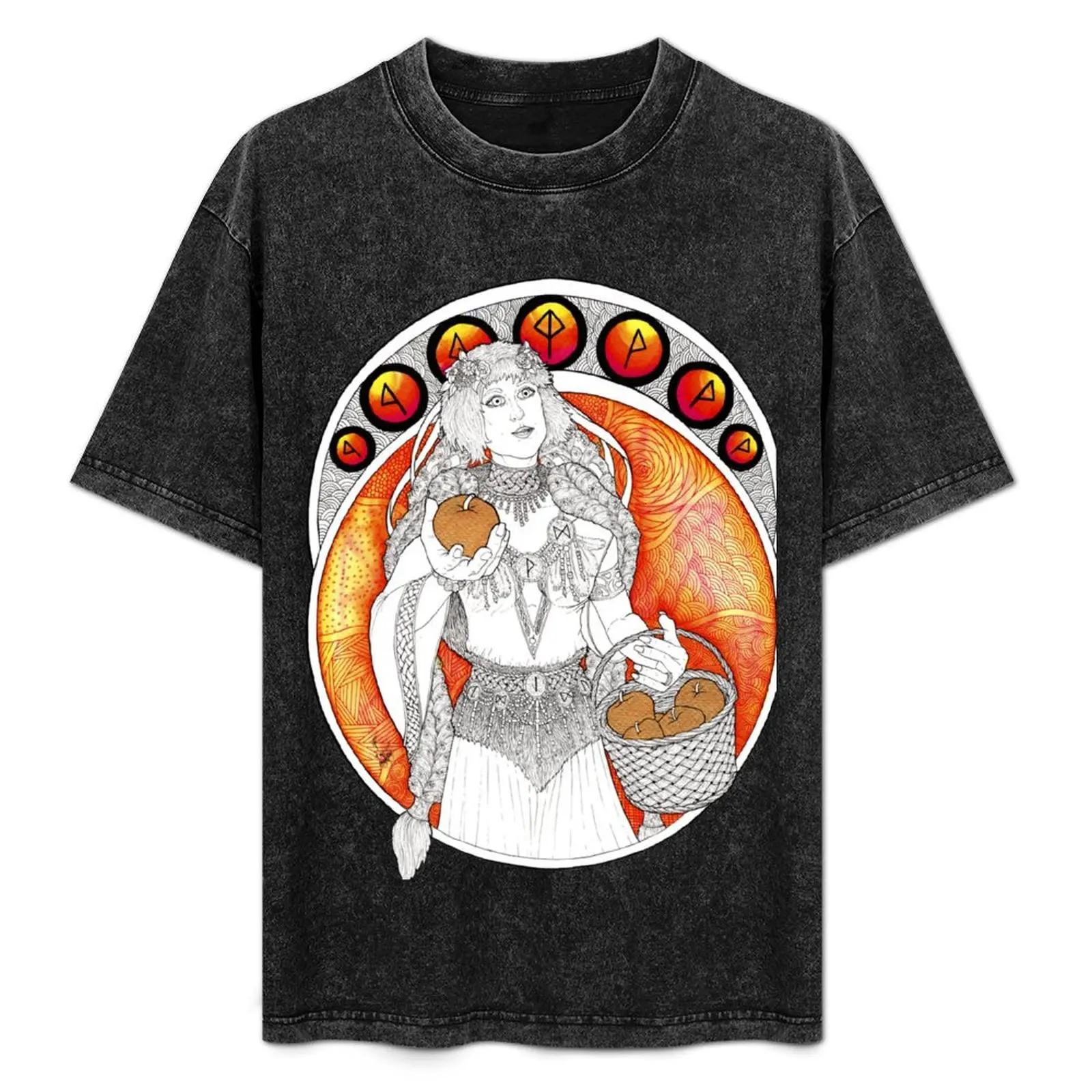 Idunn T-Shirt Modern Print Casual T-Shirt
Idunn T-Shirt Modern Print Casual T-Shirt