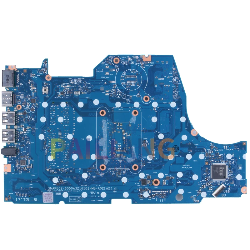 For HP Pavilion 17-BY Notebook Mainboard 6050A3216501 i3 i5 i7 11th Gen M12541-601 M12540-601 M12539-601 Laptop Motherboard
For HP Pavilion 17-BY Notebook Mainboard 6050A3216501 i3 i5 i7 11th Gen M12541-601 M12540-601 M12539-601 Laptop Motherboard