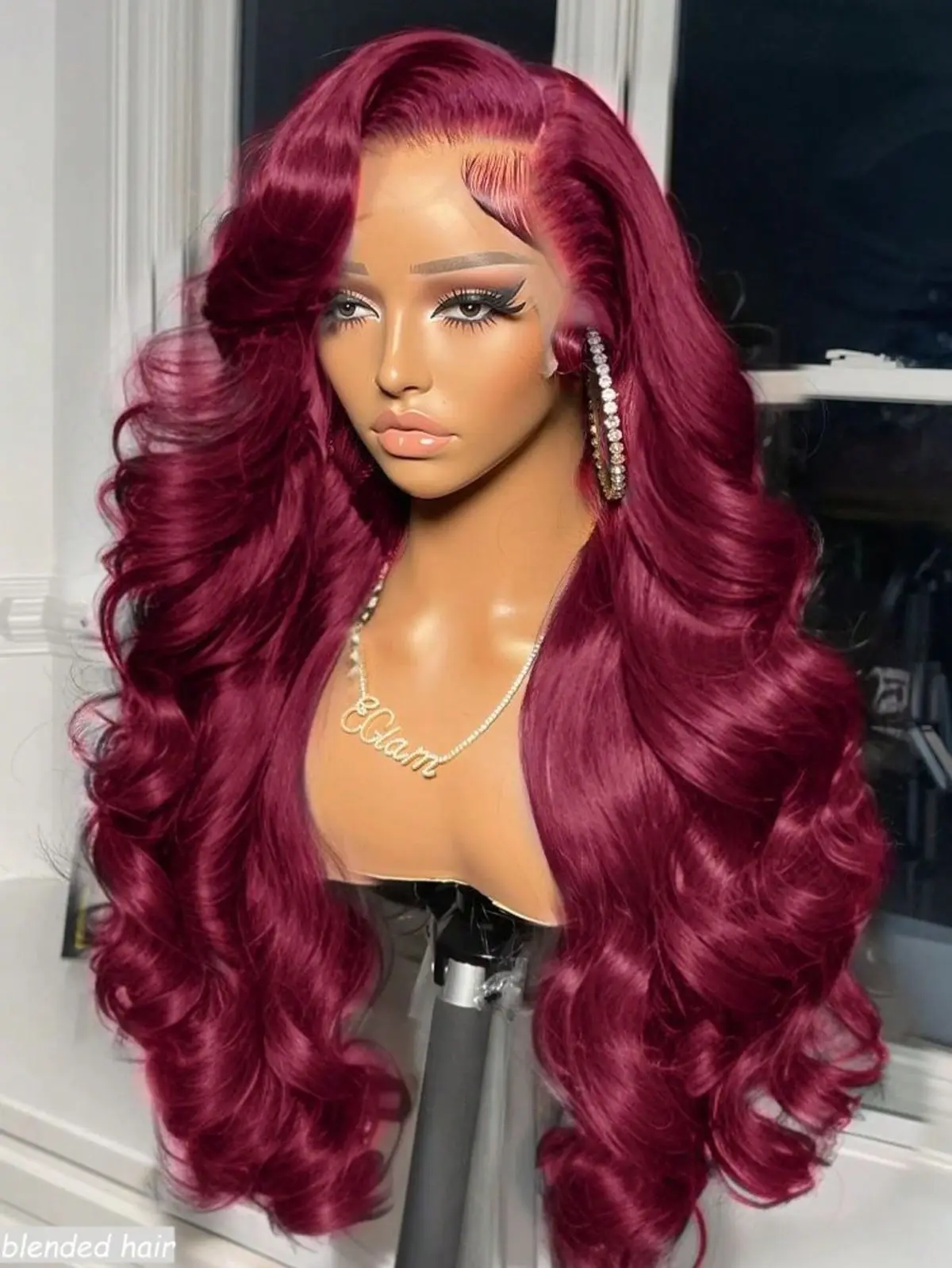 99J Burgundy Hd Lace Frontal Wig 13X6 13x4 Brazilian Body Wave Human Hair Wig Red Colored Hd Lace Front Wigs
99J Burgundy Hd Lace Frontal Wig 13X6 13x4 Brazilian Body Wave Human Hair Wig Red Colored Hd Lace Front Wigs