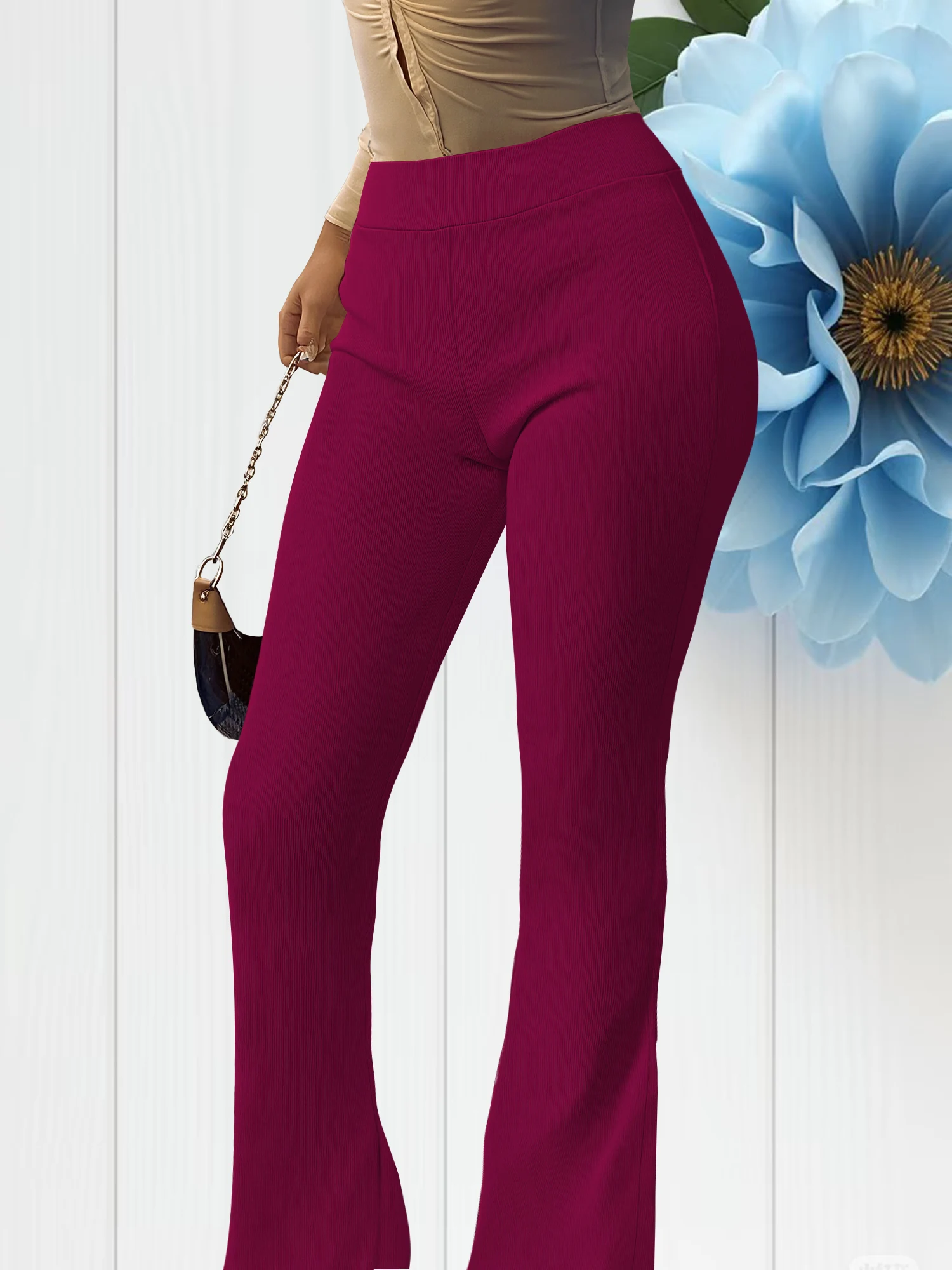 Timeless Casual Pocket Flare Dress Pants, Curve-Flattering High Waist Bootcut Trousers for All Season Styling
Timeless Casual Pocket Flare Dress Pants, Curve-Flattering High Waist Bootcut Trousers for All Season Styling