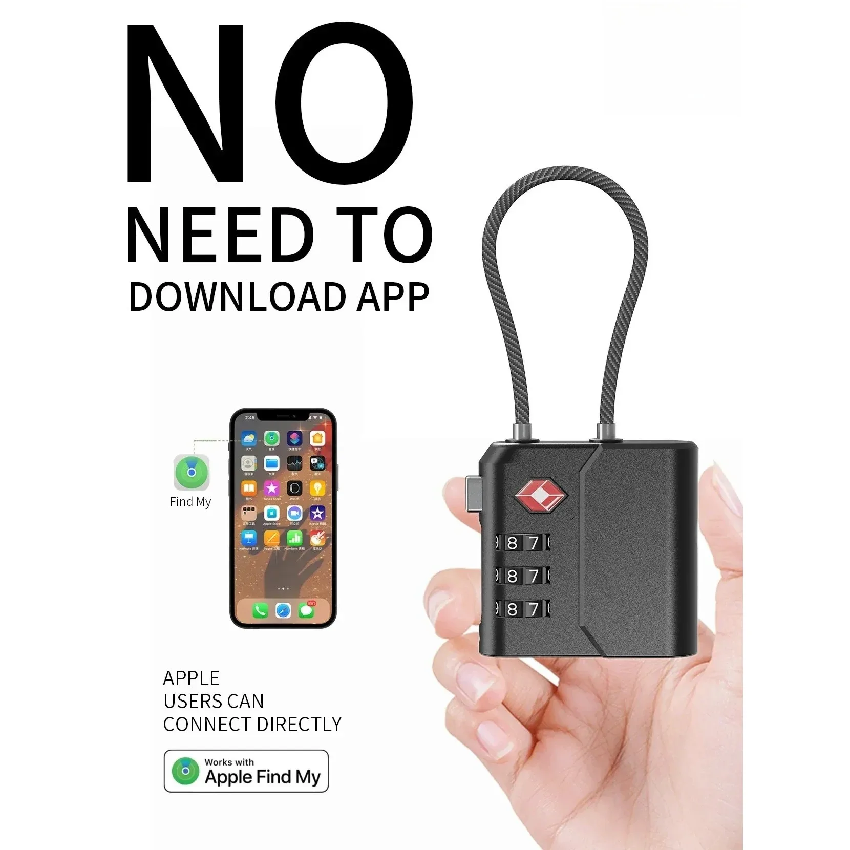Security SmartTrack Link Works with Apple Find My Key Finder Bluetooth Tracker Tag for Earbuds & Luggage Phone Finder IOS
Security SmartTrack Link Works with Apple Find My Key Finder Bluetooth Tracker Tag for Earbuds & Luggage Phone Finder IOS