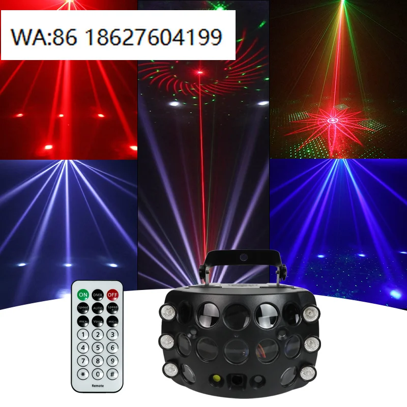 5-in-1 DMX Sound Activated RGBW Derby Strobe Pattern Lamp for Indoor Wedding Dance Bar Party Gig
5-in-1 DMX Sound Activated RGBW Derby Strobe Pattern Lamp for Indoor Wedding Dance Bar Party Gig
