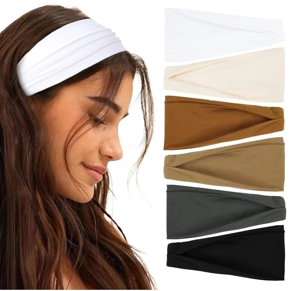 Headbands for Women Non Slip Fashion Wide Head Bands for Women's Hair for Workout Yoga Sports Exercise Elastic Hair Band Swe
Headbands for Women Non Slip Fashion Wide Head Bands for Women's Hair for Workout Yoga Sports Exercise Elastic Hair Band Swe