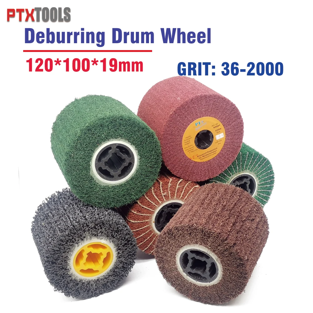 1pcs Stainless Steel Metal Wire Drawing Wheel 110/125*100*19mm Non-Woven Nylon Flap Brush Polishing Deburring Grinding
1pcs Stainless Steel Metal Wire Drawing Wheel 110/125*100*19mm Non-Woven Nylon Flap Brush Polishing Deburring Grinding