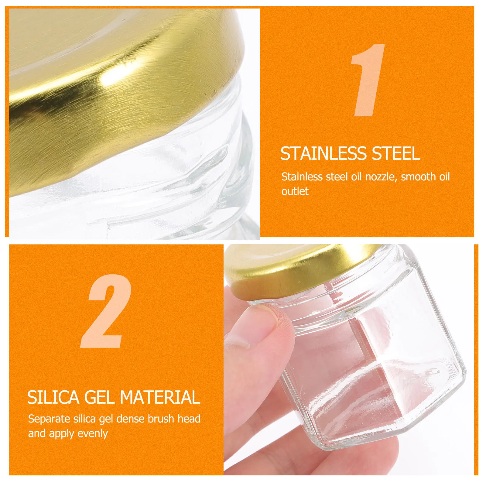 20Pcs Food Jars Small Glass Hexagon Jars for Honey Spices Food Clear Containers with Lids Honey Jar
20Pcs Food Jars Small Glass Hexagon Jars for Honey Spices Food Clear Containers with Lids Honey Jar