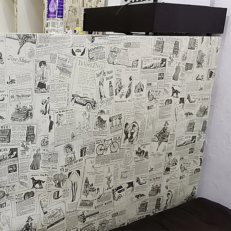 Retro Nostalgic Wallpaper Self-adhesive Dormitory Self-adhesive Study Bedroom Sticker Barber Shop Decoration
Retro Nostalgic Wallpaper Self-adhesive Dormitory Self-adhesive Study Bedroom Sticker Barber Shop Decoration