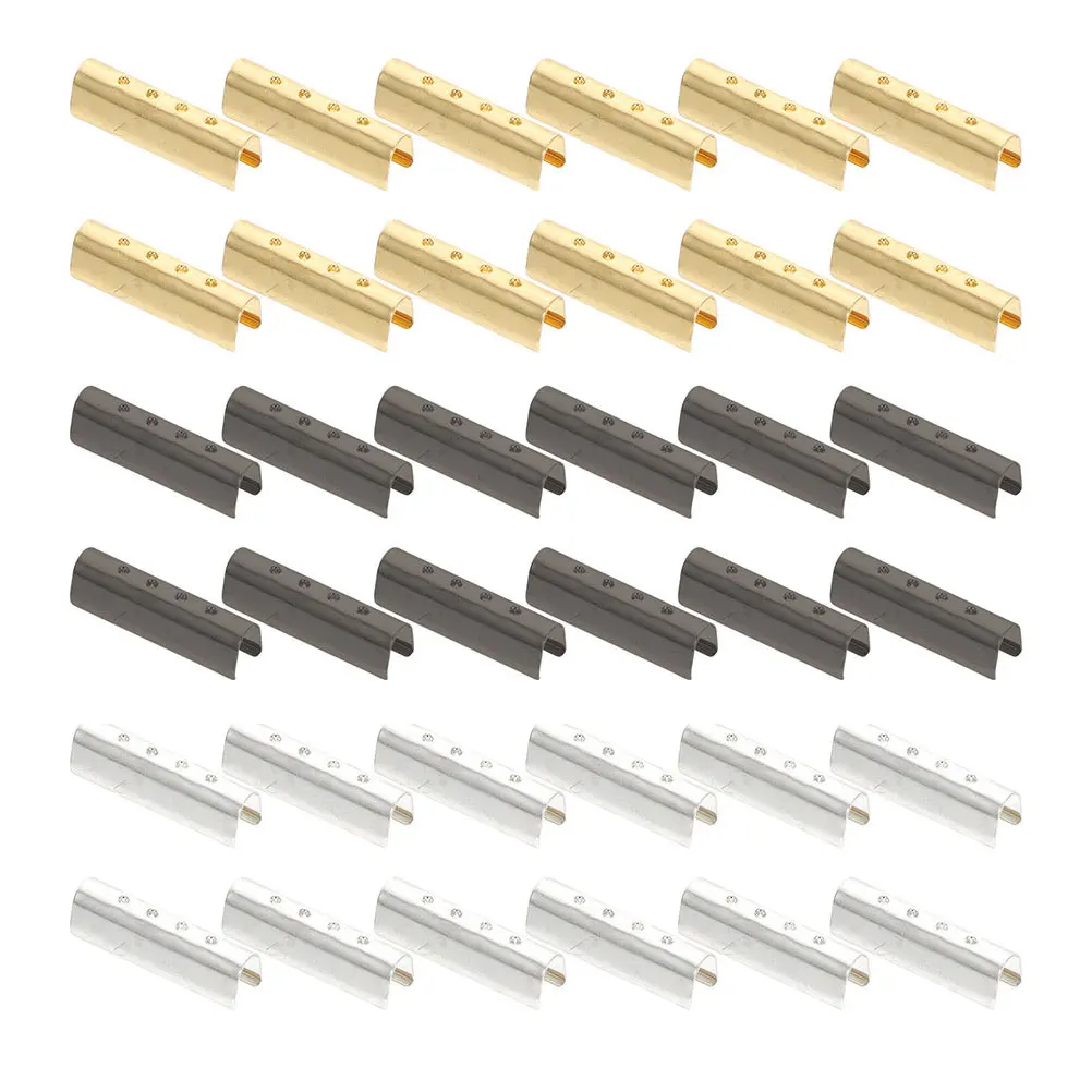 120 pcs Metal Rope Buckle 4mmx20mm Gold White Black Shoe Lace Repair Tips Ends Connector Shoelace Shoes Accessories
120 pcs Metal Rope Buckle 4mmx20mm Gold White Black Shoe Lace Repair Tips Ends Connector Shoelace Shoes Accessories