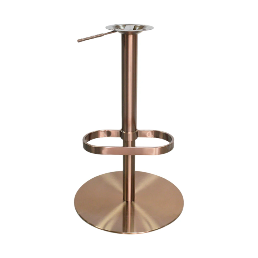 Furniture Parts Stool Legs Heavy Duty Golden Stainless Steel Bar Stool Base With Ellliptical Footrest Ring Bar Stool Legs
Furniture Parts Stool Legs Heavy Duty Golden Stainless Steel Bar Stool Base With Ellliptical Footrest Ring Bar Stool Legs