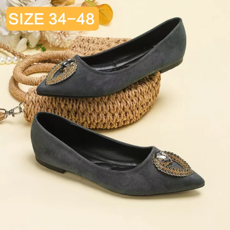 Корейские модные туфли на высоком каблуке с заостренным носком, с декоративной пряжкой из страз, сексуальные, для вечеринок и свадеб
Корейские модные туфли на высоком каблуке с заостренным носком, с декоративной пряжкой из страз, сексуальные, для вечеринок и свадеб