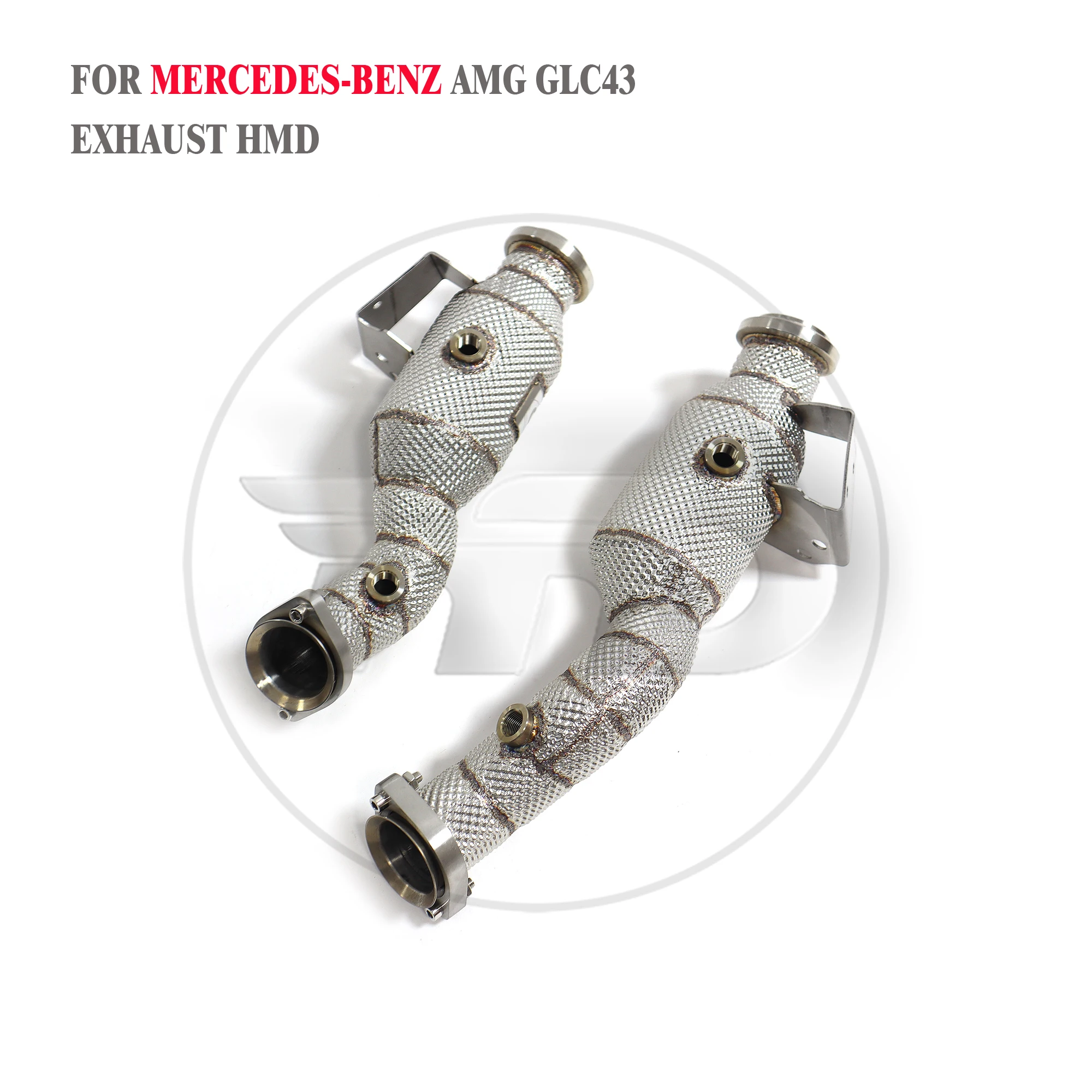 HMD Exhaust System High Flow Performance Downpipe for Mercedes Benz AMG GLC43 X253 C253 3.0T Catted Catless Pipe
HMD Exhaust System High Flow Performance Downpipe for Mercedes Benz AMG GLC43 X253 C253 3.0T Catted Catless Pipe