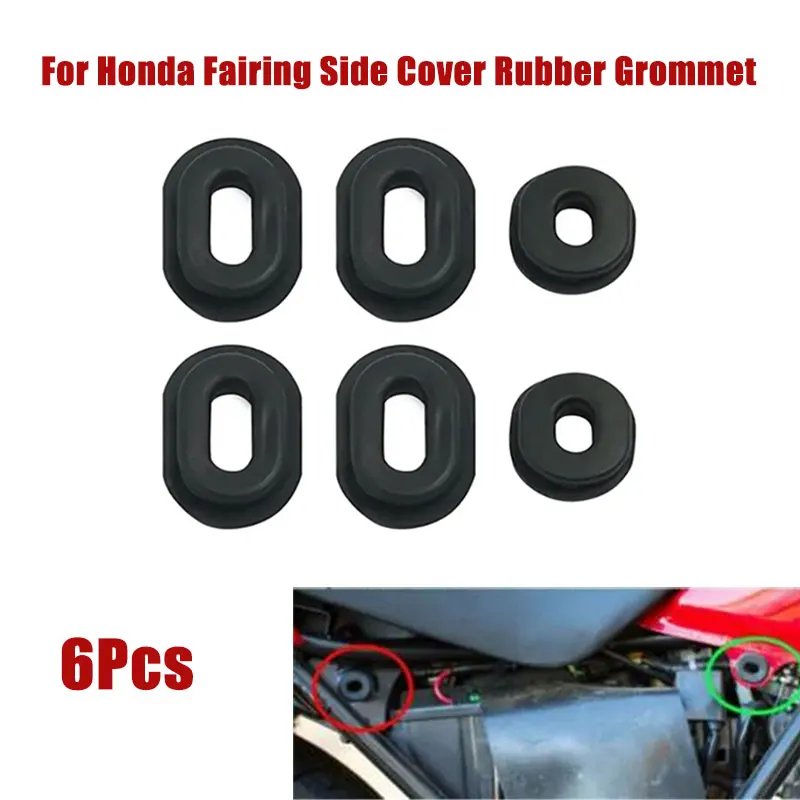 6PCS Motorcycle Fairing Side Cover rubber Grommet For Honda CB100 CL100 SL100 XL100 CB125 CT125 XL125 CB200 CB500 CB550 CB750
6PCS Motorcycle Fairing Side Cover rubber Grommet For Honda CB100 CL100 SL100 XL100 CB125 CT125 XL125 CB200 CB500 CB550 CB750
