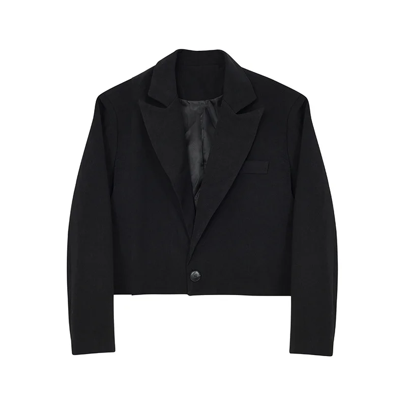 Short Blazer Men's Casual Fashion Versatile Personalized Korean Version Small Suit Top Jacket
Short Blazer Men's Casual Fashion Versatile Personalized Korean Version Small Suit Top Jacket