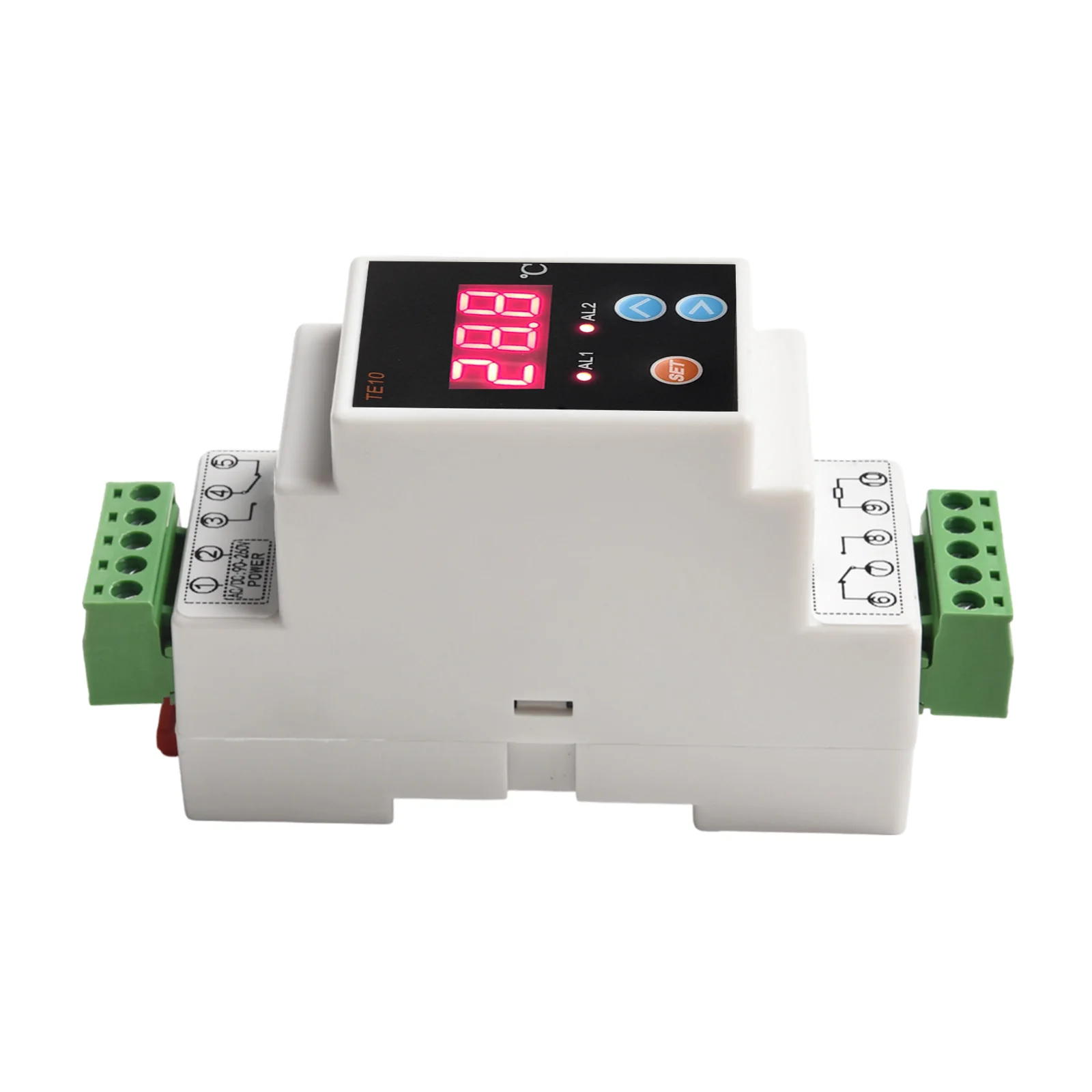AC90 260V Thermostat Din Rail Thermostat For Industrial Automation Adjustment Function Beautiful Appearance Digital Filtering
AC90 260V Thermostat Din Rail Thermostat For Industrial Automation Adjustment Function Beautiful Appearance Digital Filtering