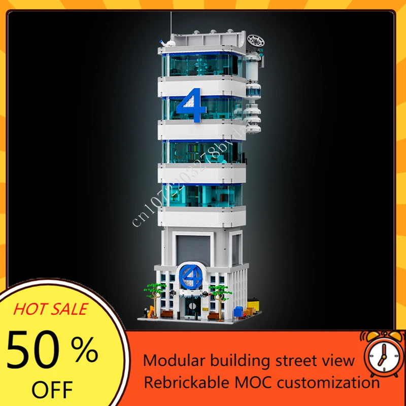 4545PCS Baxter Building Modular MOC Creative street view Model Custom Puzzles Architecture DIY Education Assembly Model Toy Gift
4545PCS Baxter Building Modular MOC Creative street view Model Custom Puzzles Architecture DIY Education Assembly Model Toy Gift