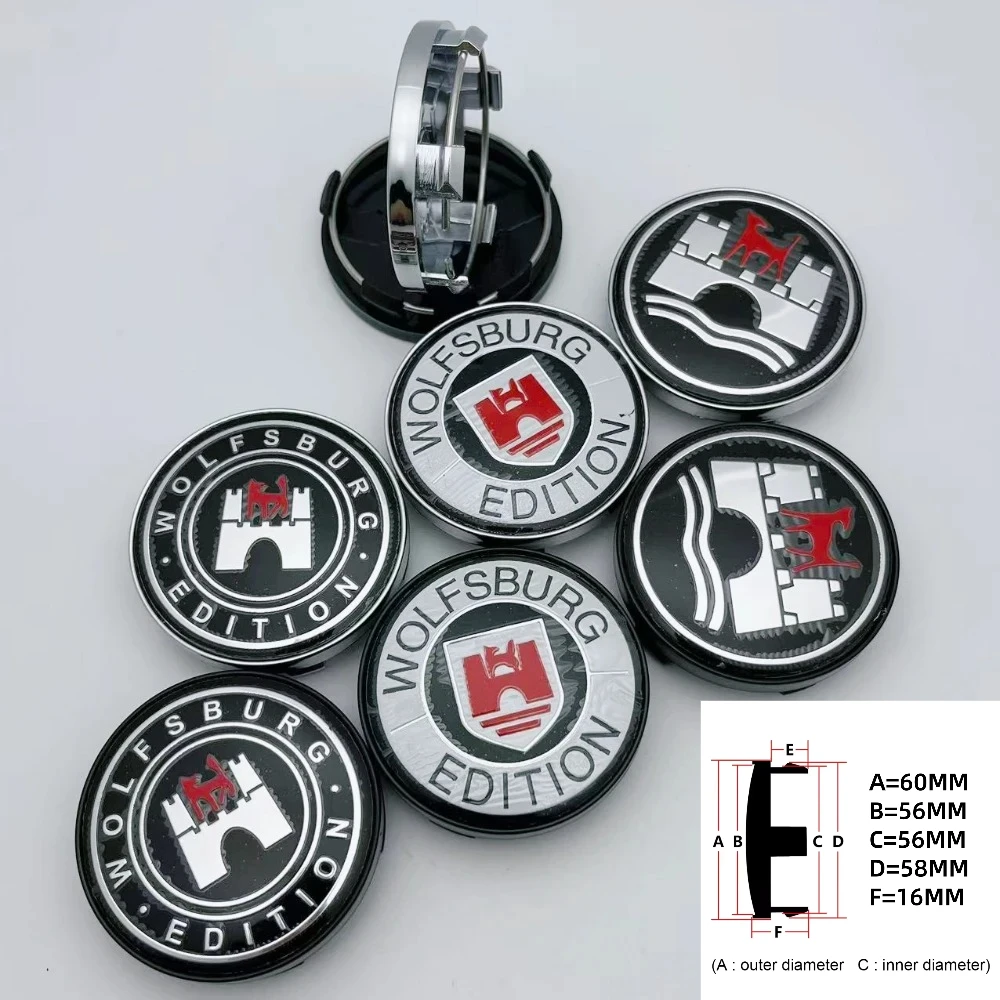 4pcs 60MM 56MM Wolfsburg Logo Emblem Badge Car Wheel Center Caps Wheel Hubcaps Rims Center Dust Cover Replace Car Accessories
4pcs 60MM 56MM Wolfsburg Logo Emblem Badge Car Wheel Center Caps Wheel Hubcaps Rims Center Dust Cover Replace Car Accessories