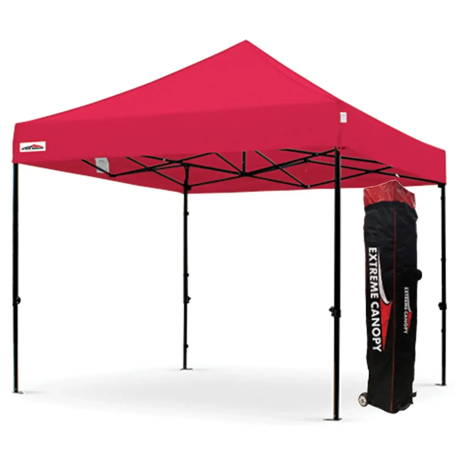 Heavy Duty Steel Instant Popup Canopy (10'x10', Red), Customized
Heavy Duty Steel Instant Popup Canopy (10'x10', Red), Customized
