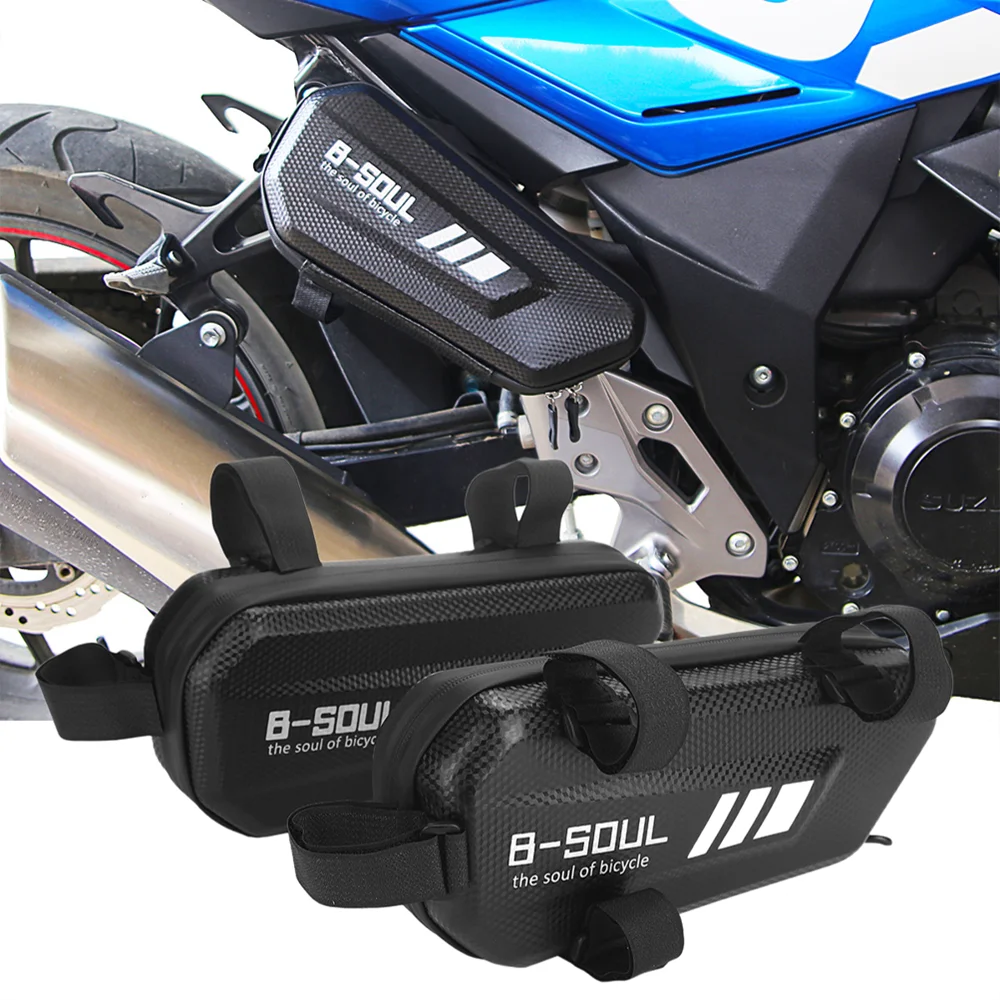 Waterproof Motorcycle Frame Packages Hard Shell Side Package Cycling Accessories Hard Bicycle Bags Triangle Pouch
Waterproof Motorcycle Frame Packages Hard Shell Side Package Cycling Accessories Hard Bicycle Bags Triangle Pouch