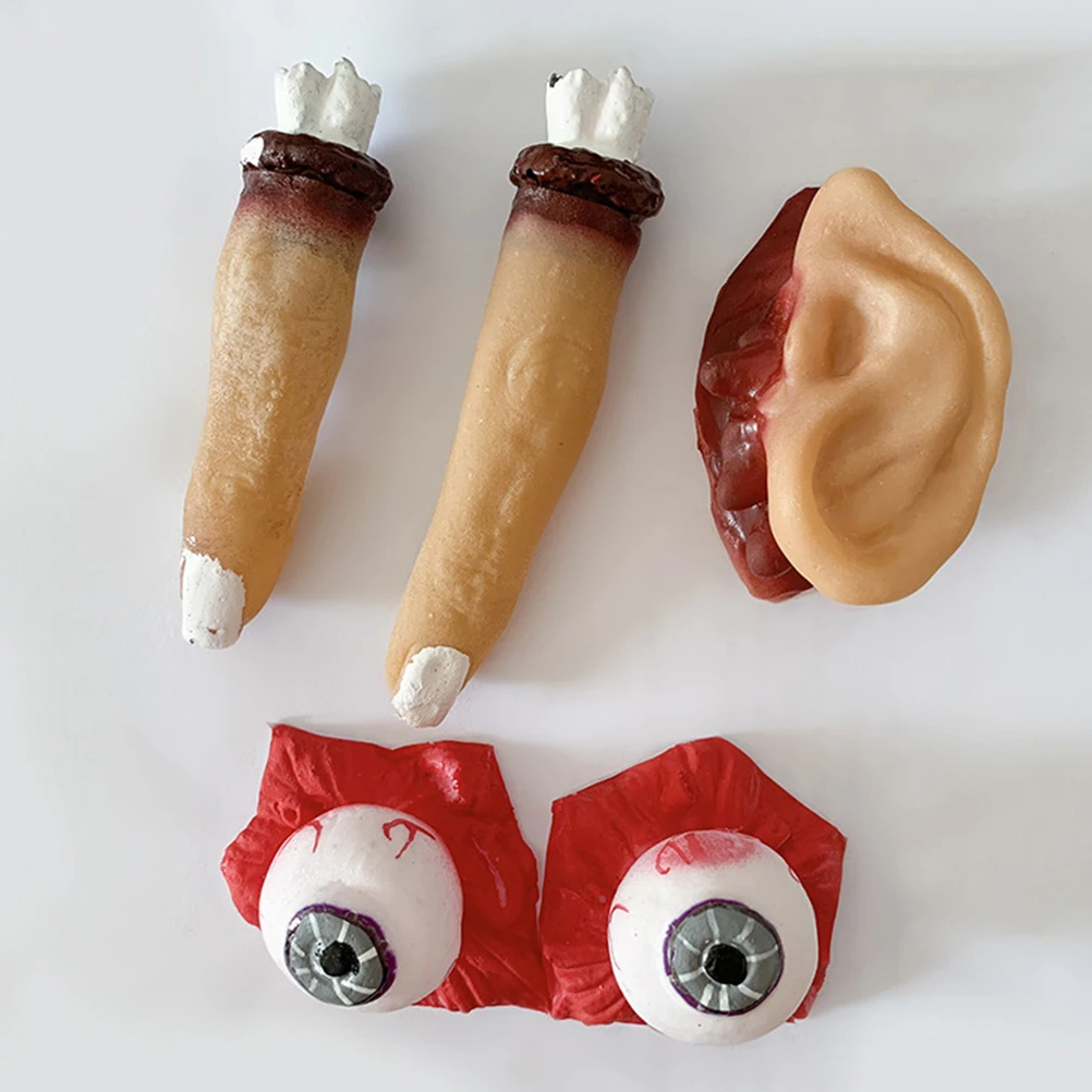 10 pcs Simulation Human Organs Halloween Decorative Props Creepy Party Adornment Haunted House Supplies Ear Skin Color Reusable
10 pcs Simulation Human Organs Halloween Decorative Props Creepy Party Adornment Haunted House Supplies Ear Skin Color Reusable