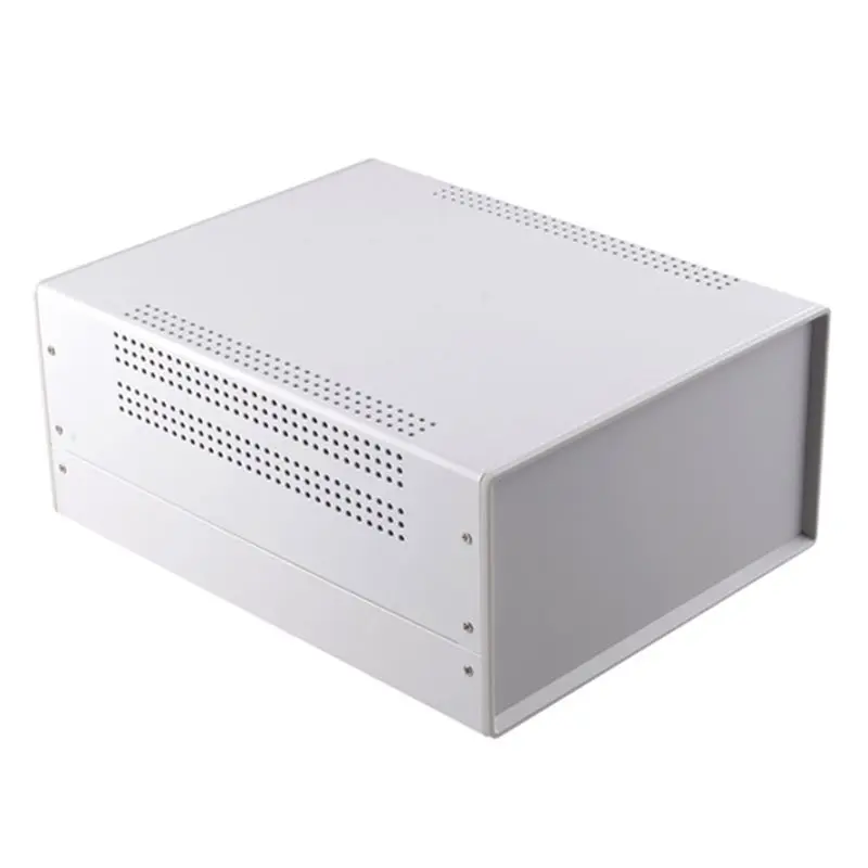 A08E-Metal DIY Junction Box Electronics Enclosure Box Outdoor Indoor Electronic Module Instrument Housing Box 275X220x120mm
A08E-Metal DIY Junction Box Electronics Enclosure Box Outdoor Indoor Electronic Module Instrument Housing Box 275X220x120mm