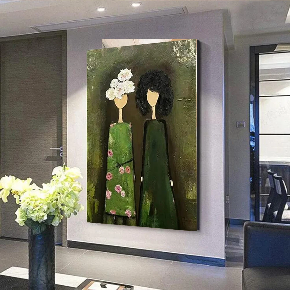 100% Handmade Abstract Oil Painting On Canvas Ins Japanese Girl Dress Up Wall Art Picture For Home Living Room Decor Image Mural
100% Handmade Abstract Oil Painting On Canvas Ins Japanese Girl Dress Up Wall Art Picture For Home Living Room Decor Image Mural
