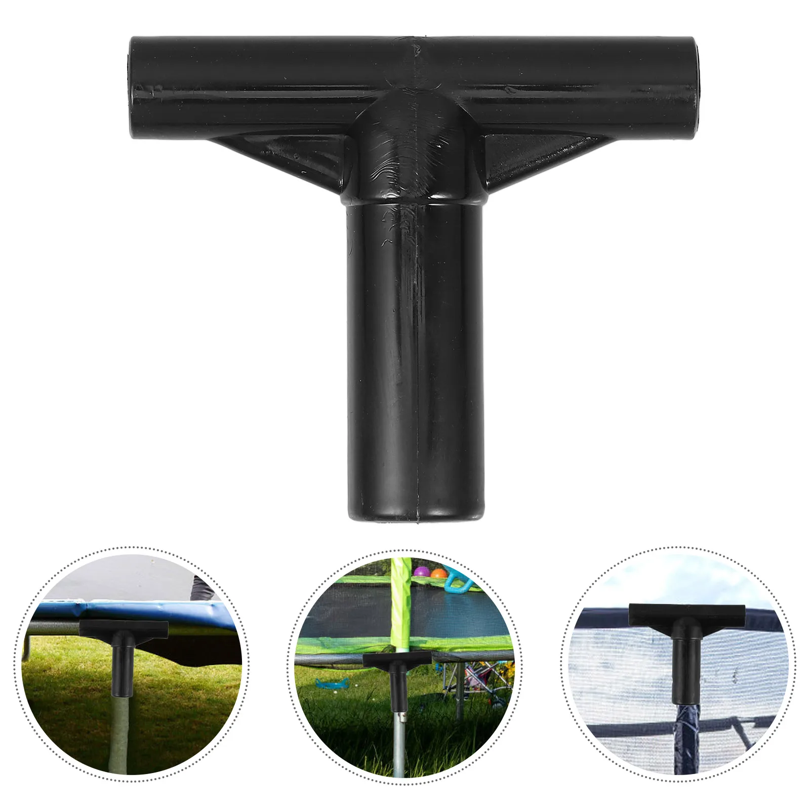 T Shaped Pipe Sleeve Black Fiberglass Poles Replacement T T-Shaped Trampoline Pipe Sleeve Tube Connector Enclosure Pole Cover
T Shaped Pipe Sleeve Black Fiberglass Poles Replacement T T-Shaped Trampoline Pipe Sleeve Tube Connector Enclosure Pole Cover
