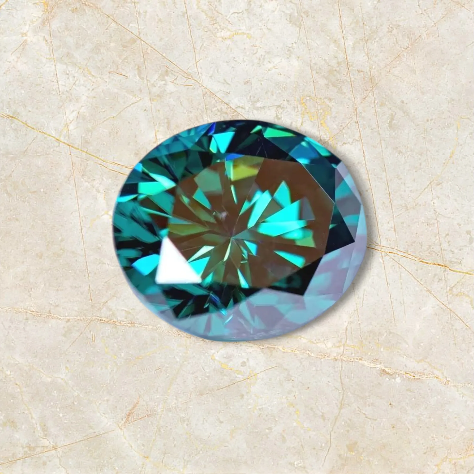 Moissanite Stone Oval Cut Natural Green Color Lab Grown Gemstone for Charms DIY Jewelry Making with GRA Certificate
Moissanite Stone Oval Cut Natural Green Color Lab Grown Gemstone for Charms DIY Jewelry Making with GRA Certificate