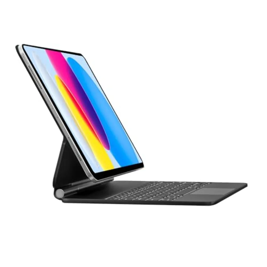 iPad 11th/10th Gen keyboard case for productivity use polyurethane black with magnetic floating cantilever stand built-in multi
iPad 11th/10th Gen keyboard case for productivity use polyurethane black with magnetic floating cantilever stand built-in multi