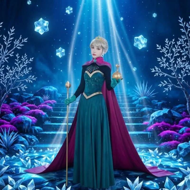 Disney Princess Anna Cosplay Costume Girls Princess Dress Carnival Halloween Christmas Birthday Party Clothing Fancy Anna Queen
Disney Princess Anna Cosplay Costume Girls Princess Dress Carnival Halloween Christmas Birthday Party Clothing Fancy Anna Queen