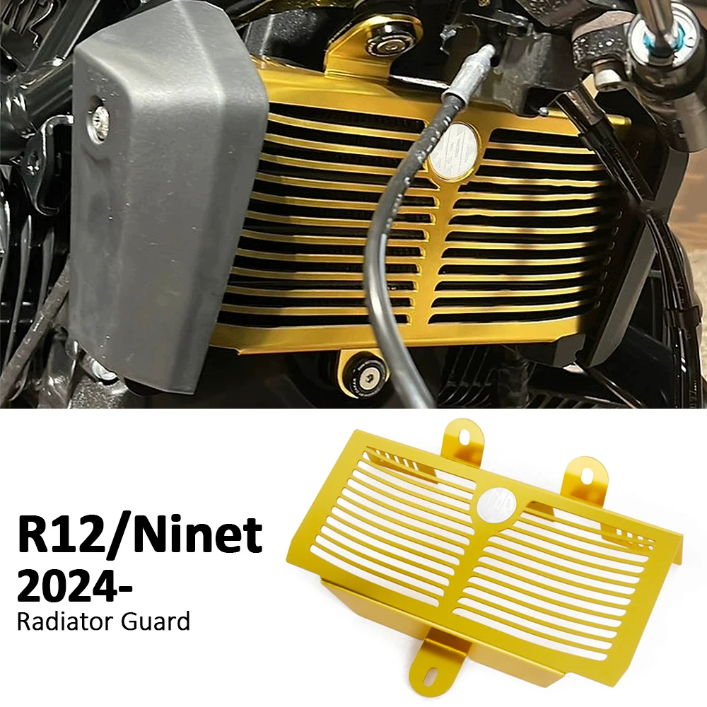 For BMW R12 NineT 2024 2025 2026 Motorcycle Accessories Radiator Grille Guard Cover Grill Oil Cooler Guard Protector R 12 NINET
For BMW R12 NineT 2024 2025 2026 Motorcycle Accessories Radiator Grille Guard Cover Grill Oil Cooler Guard Protector R 12 NINET