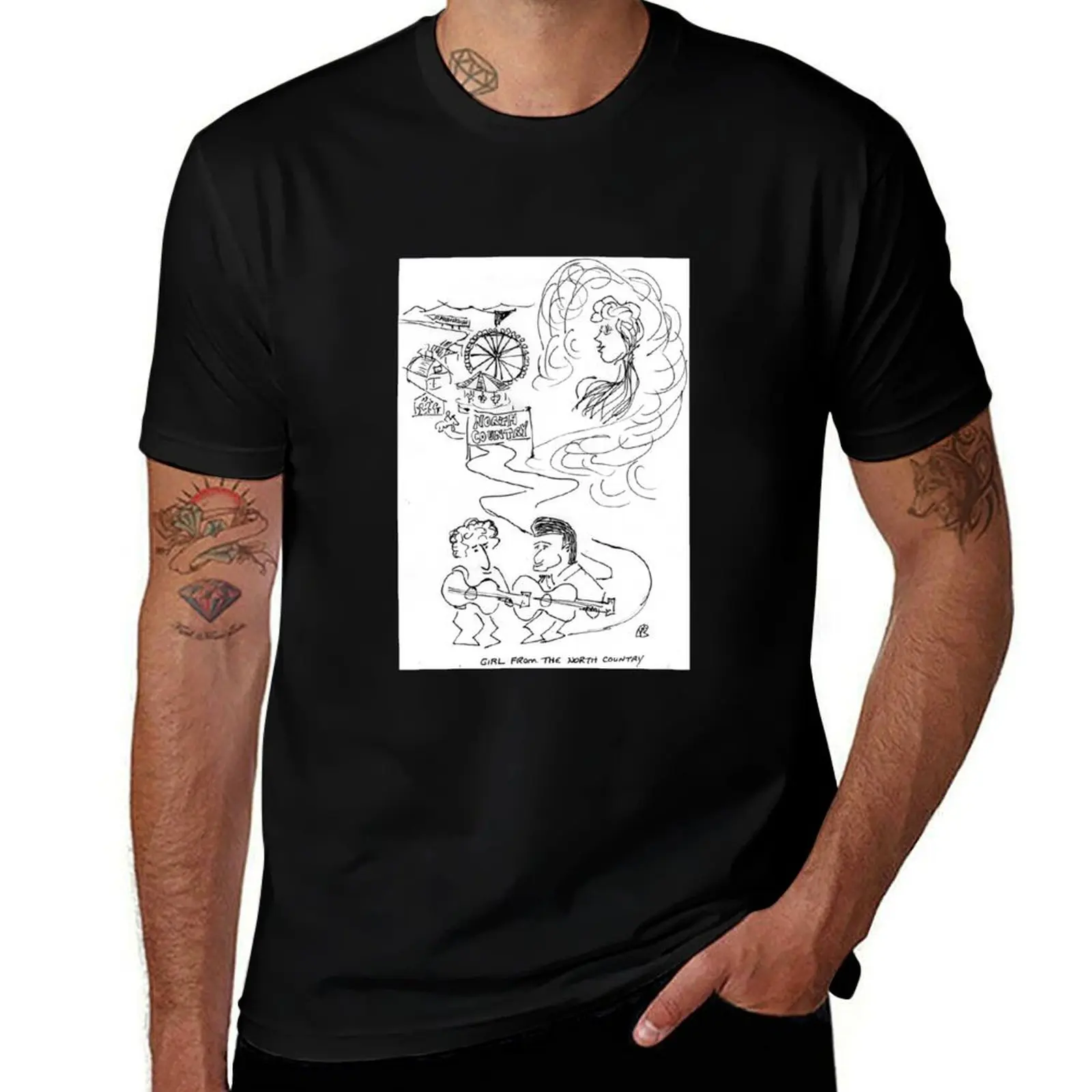 Song Cartoon - Girl From the North Country T-Shirt Personalized t-shirt for a boy T-shirts oversize oversized mens fashion
Song Cartoon - Girl From the North Country T-Shirt Personalized t-shirt for a boy T-shirts oversize oversized mens fashion