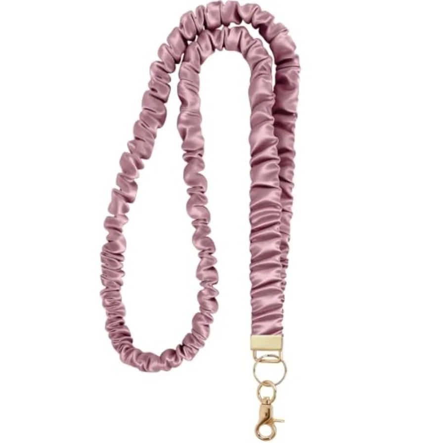 Scrunchie Lanyard Teacher for ID Badges Keys, Stretchy Cute Neck Lanyards for Women Men Nurse, Breakaway Retractable Keychains
Scrunchie Lanyard Teacher for ID Badges Keys, Stretchy Cute Neck Lanyards for Women Men Nurse, Breakaway Retractable Keychains