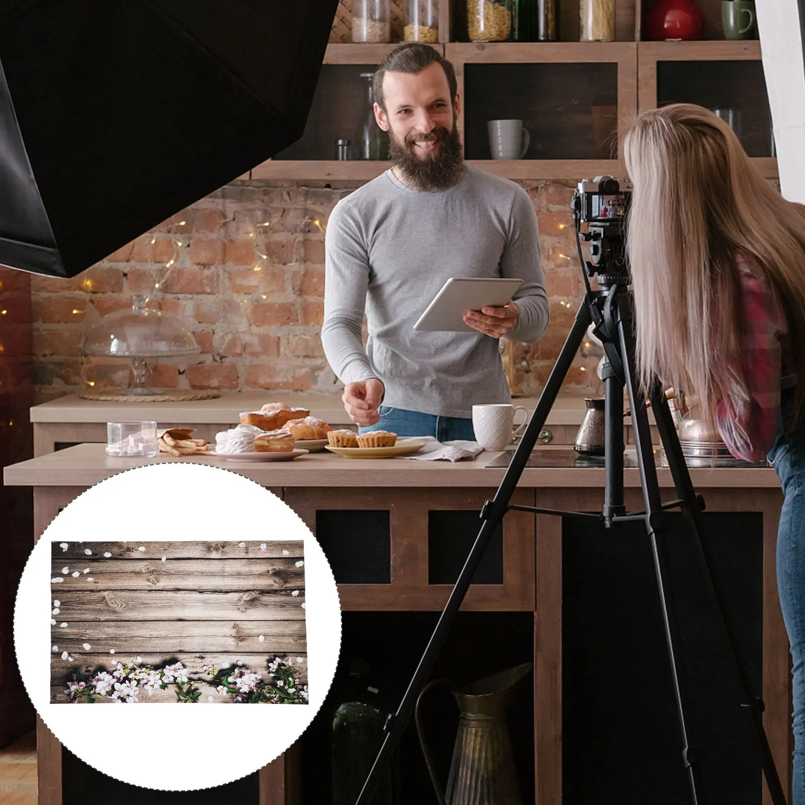 Wood Grain Hangings Tapestry Floral Photo Prop Background Cloth for Christmas New Year Valentine's Day Photo Taking
Wood Grain Hangings Tapestry Floral Photo Prop Background Cloth for Christmas New Year Valentine's Day Photo Taking