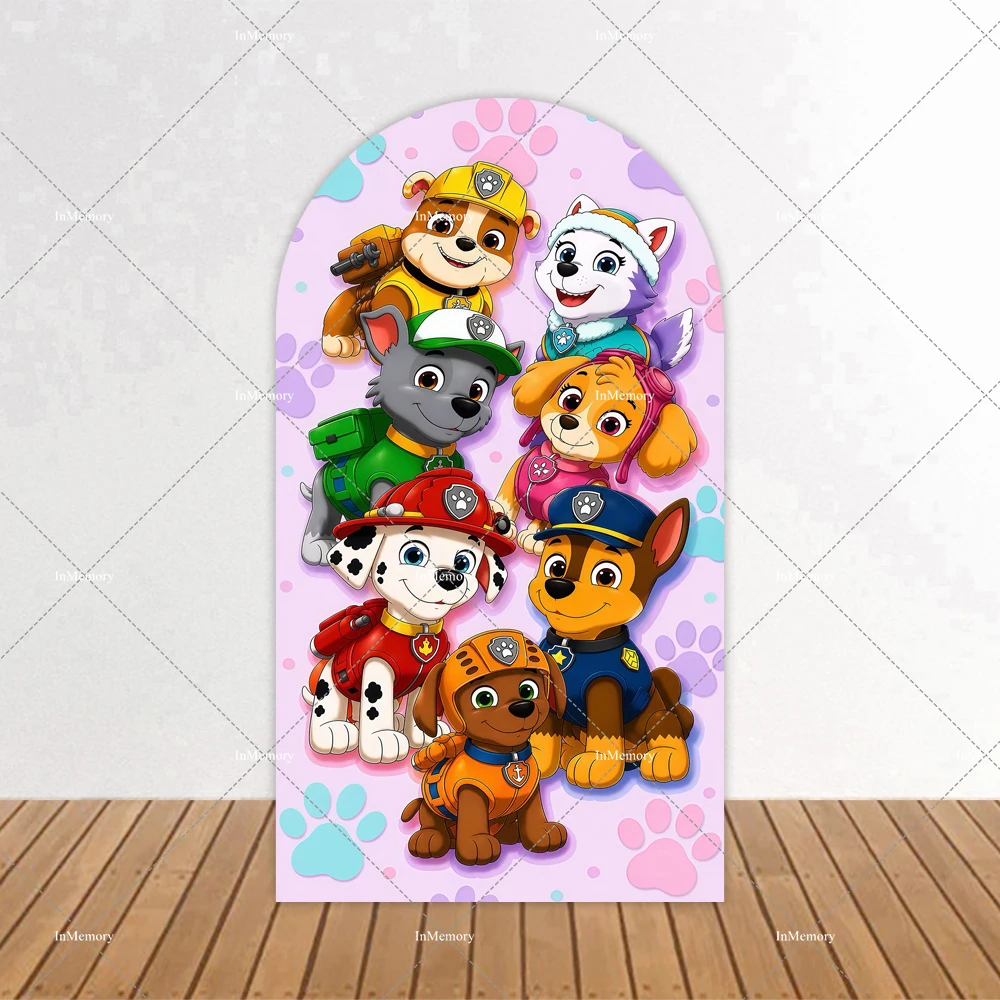 Girls Paw Patrol Theme Arch Backdrop Cover Pink Skye Everst Ryder Marshall Decoration Girl Baby Shower Birthday Party Background
Girls Paw Patrol Theme Arch Backdrop Cover Pink Skye Everst Ryder Marshall Decoration Girl Baby Shower Birthday Party Background