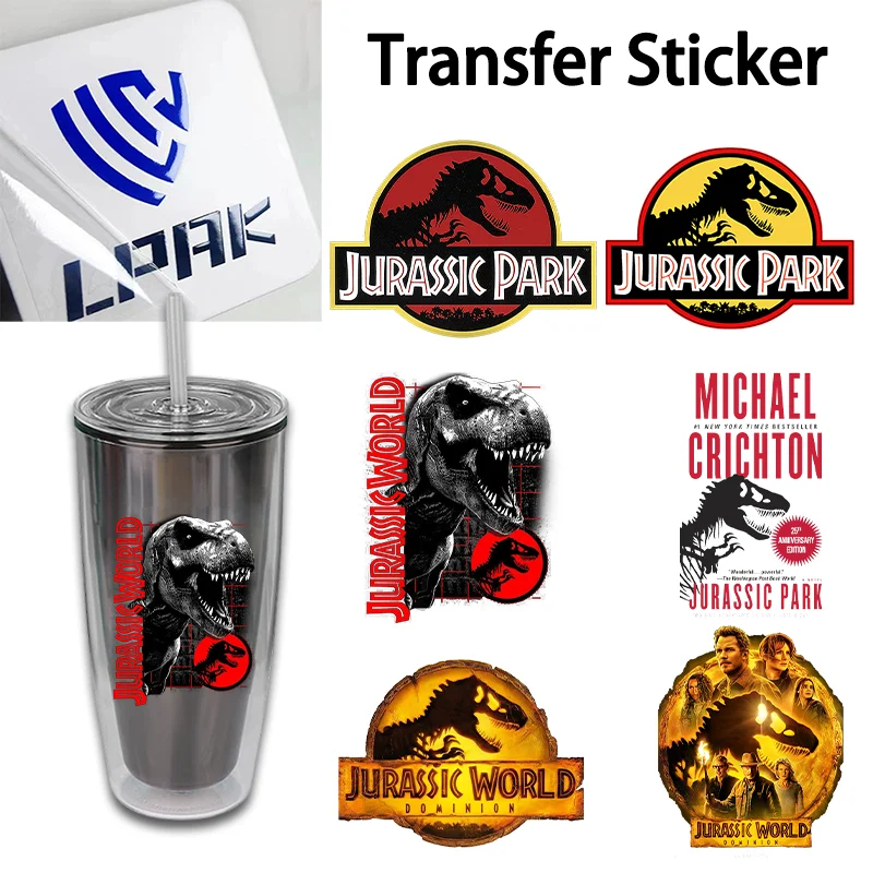 Jurassic Parks Transfer Stickers 3D UV Printed Water Bottle Personalized DIY Crystal Self-adhesive Label on Bottles Packing Box
Jurassic Parks Transfer Stickers 3D UV Printed Water Bottle Personalized DIY Crystal Self-adhesive Label on Bottles Packing Box