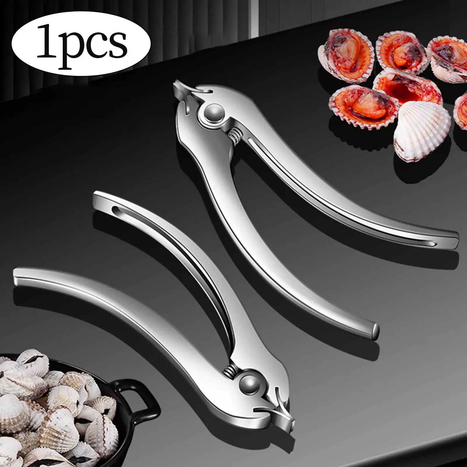 Clam Clips Clam Pliers Kitchen Accessories Portable Seafood Tools Multifunctional Opener Tool Shell Clamp Opener for Family
Clam Clips Clam Pliers Kitchen Accessories Portable Seafood Tools Multifunctional Opener Tool Shell Clamp Opener for Family