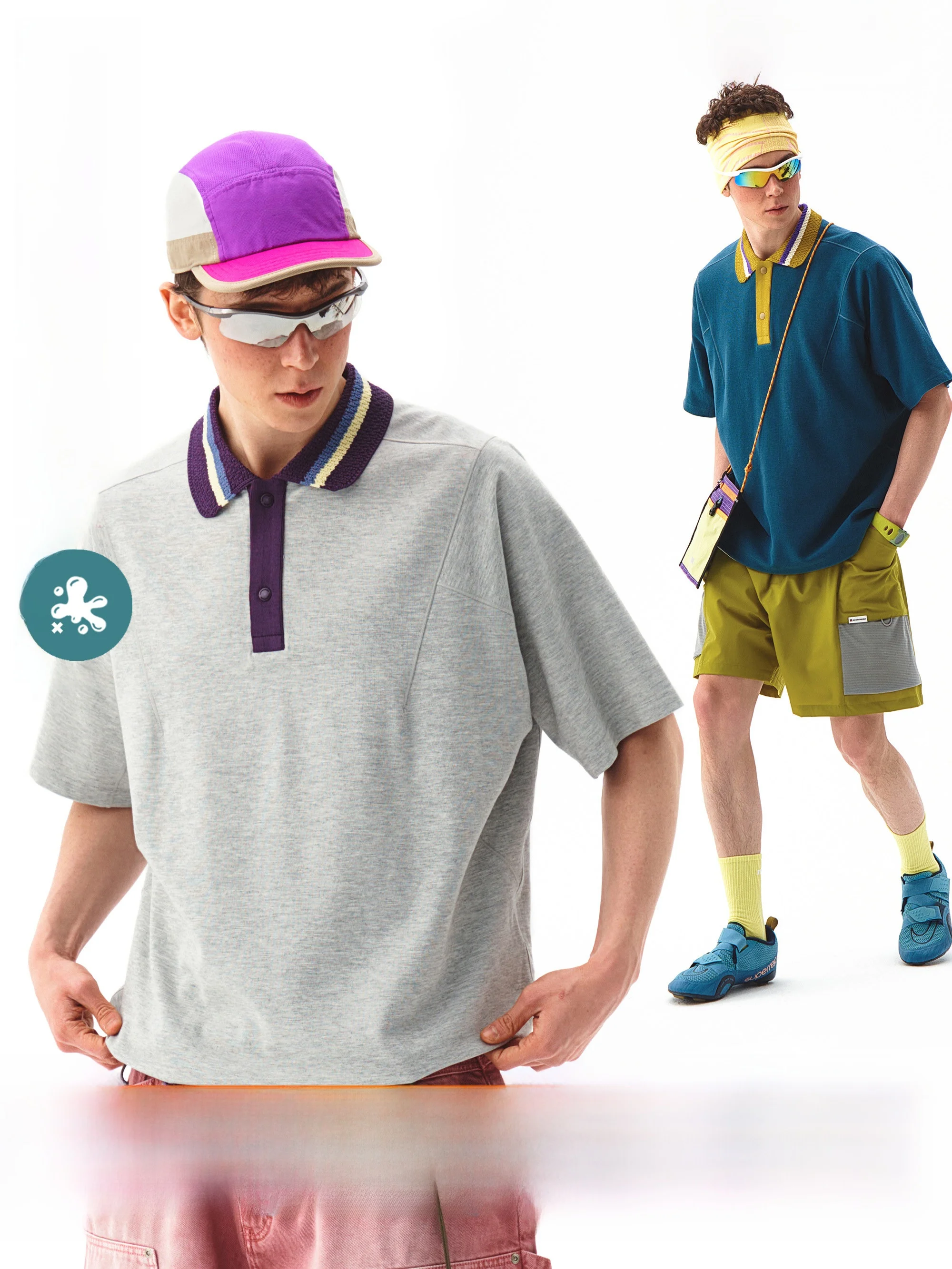 Nome Heavyweight 250g Outdoor Water ield Technology Color Blo ort Sve Loose Knitted Men's irt Summer Faion
Nome Heavyweight 250g Outdoor Water ield Technology Color Blo ort Sve Loose Knitted Men's irt Summer Faion