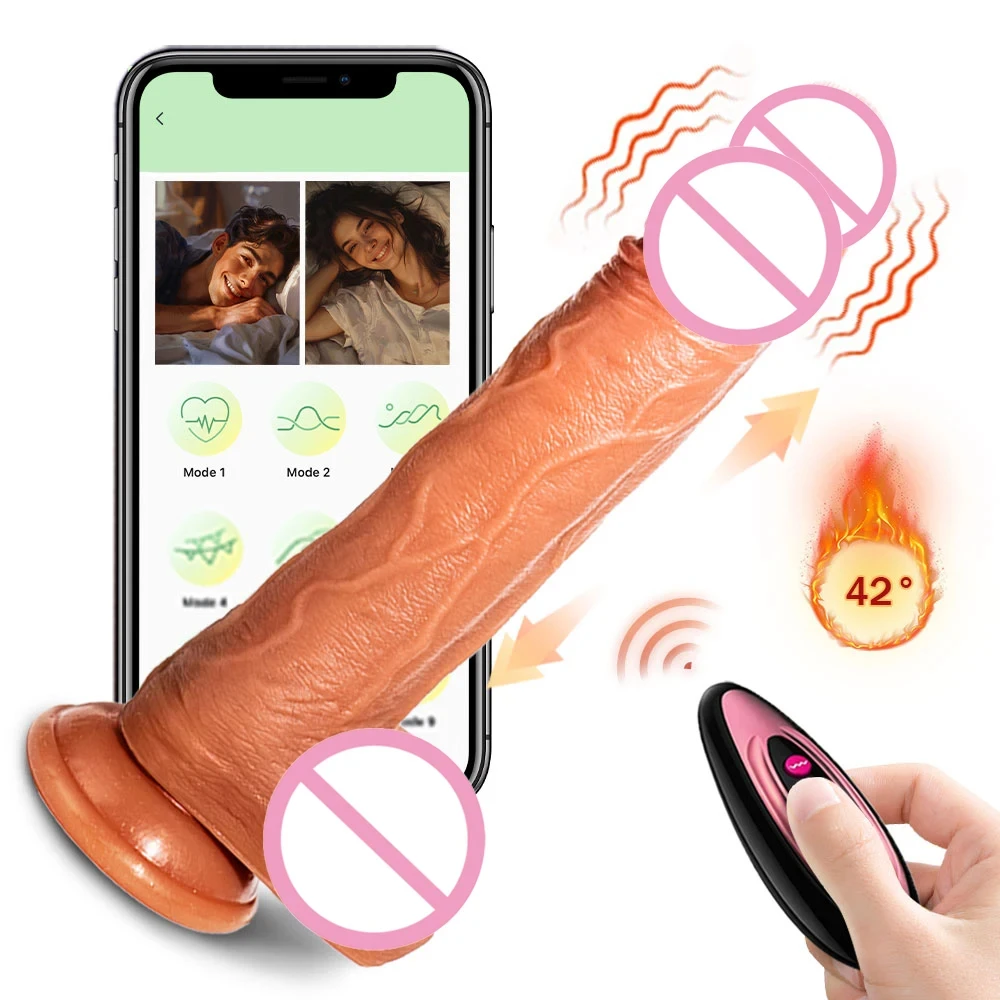 Telescopic Female Vibrator Dildo for APP Remotely Controlled Heating Realistic Big Penis Massager Masturbator Sex Toys for Women
Telescopic Female Vibrator Dildo for APP Remotely Controlled Heating Realistic Big Penis Massager Masturbator Sex Toys for Women